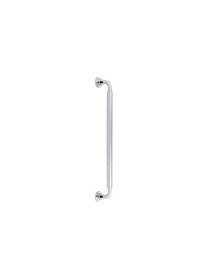 Lily Appliance Pull - 12 inch Center-to-Center in Polished Chrome.